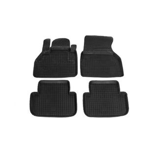 Rubber floor mats with edge (4 pcs, Polytep) Renault Kangoo 2008–2020 photo 1