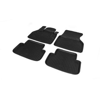 Rubber floor mats with edge (4 pcs, Polytep) Renault Kangoo 2008–2020 photo 2
