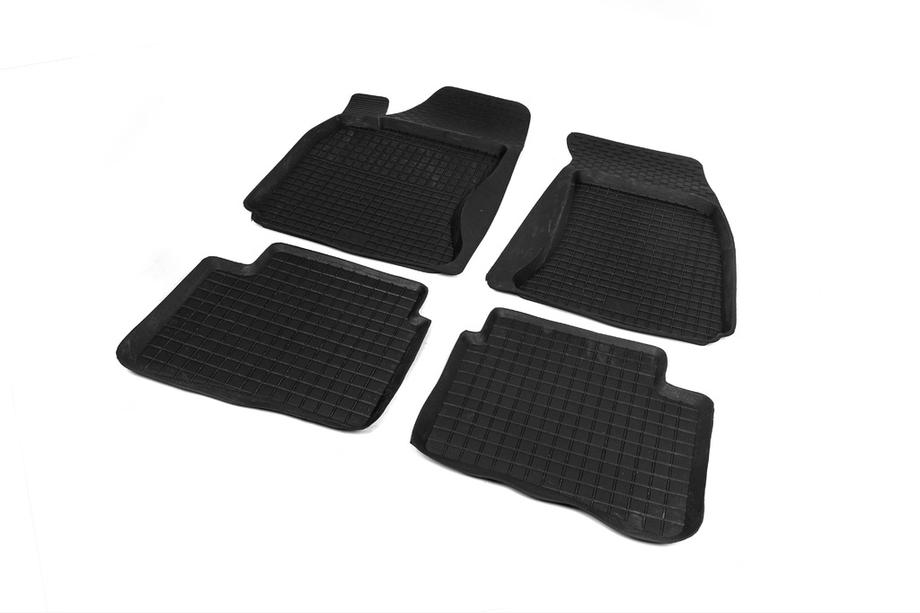 Volkswagen Passat B5 1997-2005 Rubber floor mats with edge (4 pcs, Polytep) Photo 2