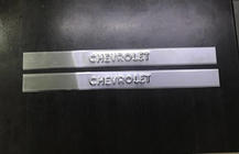 Chevrolet Lacetti 2003-2024 SALE! Carmos Door Sill Protectors (2 pcs, Stainless Steel) photo 1
