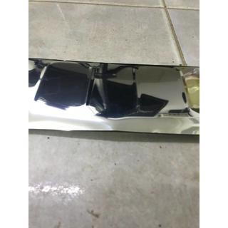 SALE! Rear bumper protector 2014+ Carmos (stainless steel) photo 2
