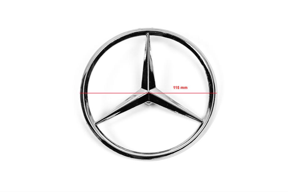 Mercedes Vito W638 1996-2003 Rear emblem 115mm (stainless steel) Image