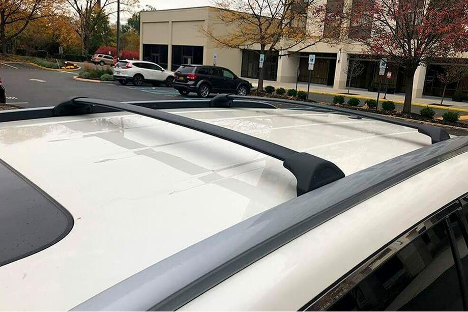 Honda Pilot 2015-2022 Original black roof rack cross bars (2 pcs) Photo 1