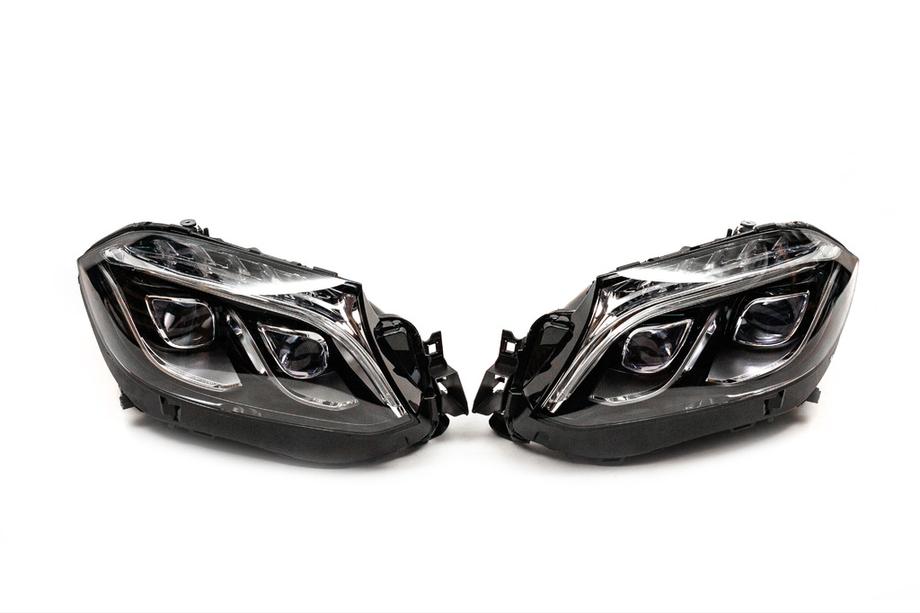 Mercedes GL/GLS class X166 2012-2019 Front headlights Halogen to LED (for vehicles converted from GL to GLS, 2 pcs) Image