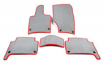 Audi Q7 2005-2015 EVA Floor Mats (Gray) 2 Rows (5 Mats) photo 5