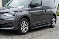 Toyota Proace City 2016- Side Steps Tayga Black (2 pcs, Aluminum) photo 1