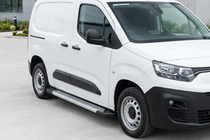 Toyota Proace City 2016- Side Steps New Vision Grey (2 pcs, Aluminum) Short Wheelbase photo 1
