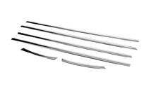 Ford Mondeo 2008-2014 Lower window trim stainless steel (6 pcs) 6 pcs, OmsaLine - Italian Stainless Steel photo 4