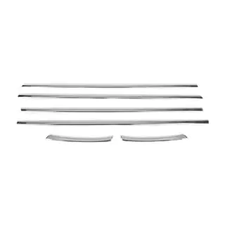 Lower window trim stainless steel (6 pcs) photo 2