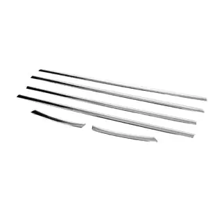 Lower window trim stainless steel (6 pcs) photo 4