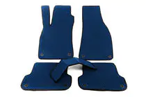 Audi A4 B7 2004-2008 EVA Floor Mats (Blue) photo 1