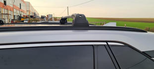 Toyota Rav 4 2019–2025 Roof rack for integrated roof rails Strong (2 pcs) Black photo 10
