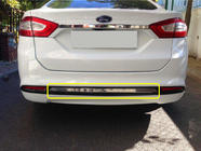Ford Mondeo 2014-2022 Rear bumper trim stainless steel photo 1
