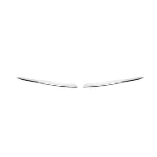 Rear fog light covers (2 pcs, stainless steel) photo 2