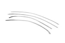 Mercedes A-class W177 2018- Upper window trim stainless steel (4 pcs) photo 3