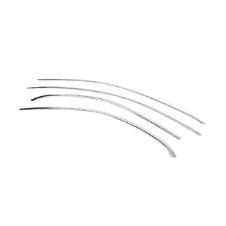 Upper window trim stainless steel (4 pcs) photo 3