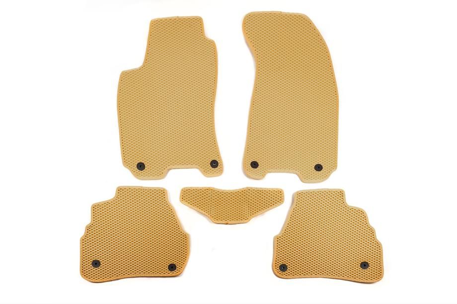 Volkswagen Passat B5 1997-2005 EVA Floor Mats (Beige) Image