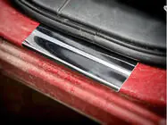 Nissan Qashqai 2014-2021 Stainless Steel Door Sill Protectors (Carmos V2, 4 pcs) photo 3