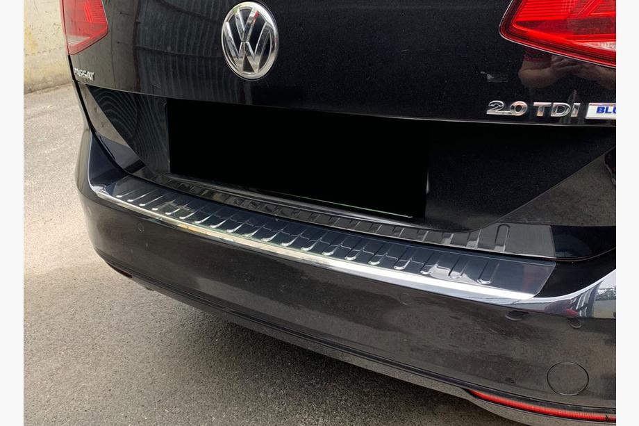 Volkswagen Passat B8 2015-2023 Rear Bumper Protector Carmos V2 (SW) Image