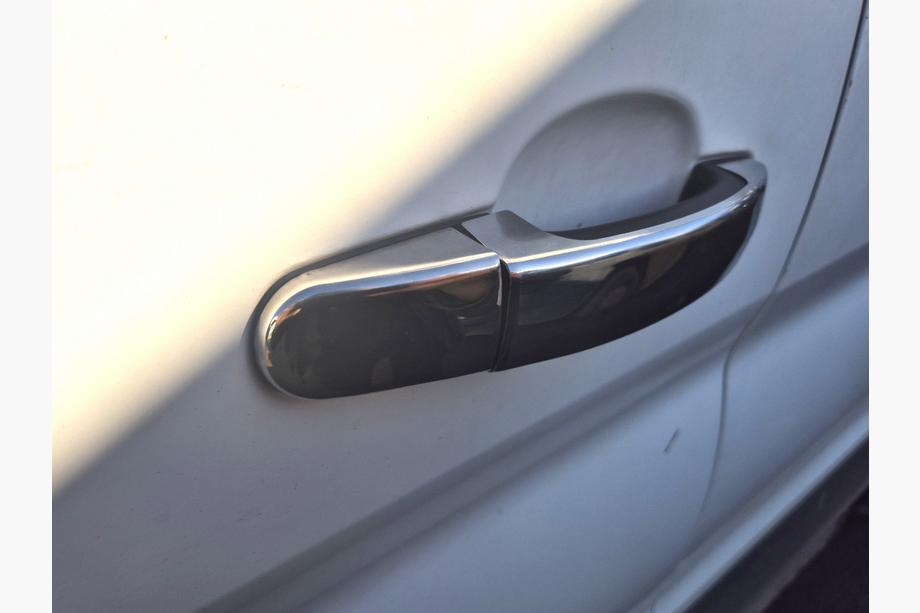 Ford Transit 2014- Chrome Door Handle Covers Carmos (Stainless Steel) 3 Handles Photo 5