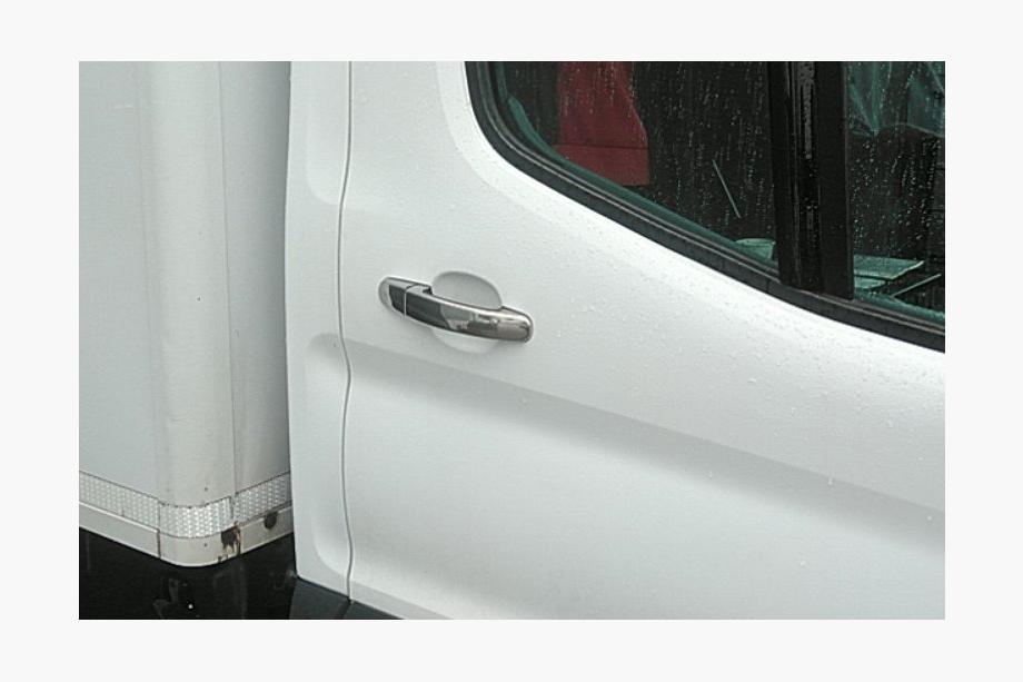 Ford Custom 2013-2022 Chrome Door Handle Covers Carmos (Stainless Steel) 3 Handles Photo 8
