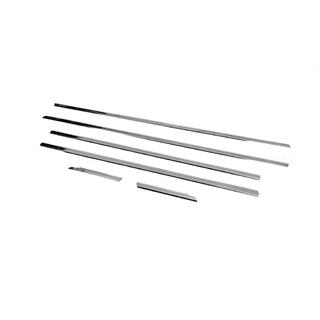 Lower Window Trim Stainless Steel Audi A3 2012-2020 photo 2