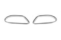Mercedes ML W163 1997-2005 Chrome Fog Light Covers (2 pcs, plastic) photo 1