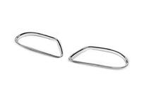 Mercedes ML W163 1997-2005 Chrome Fog Light Covers (2 pcs, plastic) photo 2