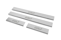 Volkswagen Golf 7/E-Golf 2012-2020 Carmos V2 Stainless Steel Door Sill Protectors (4 pcs) photo 2