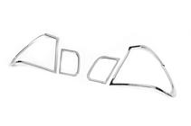 BMW 3 Series E46 1998-2006 Chrome Tail Light Covers (2 pcs) photo 1