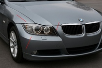BMW 3 Series E90/E91 2005-2011 Headlight Covers Chrome (2 pcs, Plastic) photo 1
