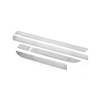 Door Mouldings Carmos (5 pcs, Stainless Steel) Ford Custom 2013-2022 photo 4