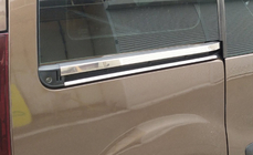 Citroen Berlingo 2008-2018 Stainless Steel Mouldings for Sliding Doors (4 pcs) Carmos - Turkish Stainless Steel photo 2