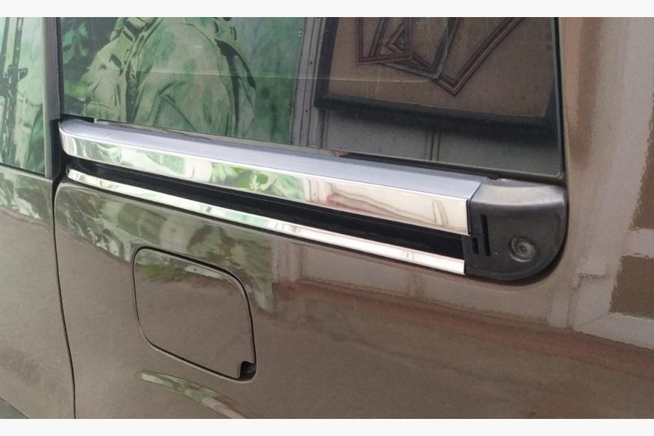 Citroen Berlingo 2008-2018 Stainless Steel Mouldings for Sliding Doors (4 pcs) Carmos - Turkish Stainless Steel Image