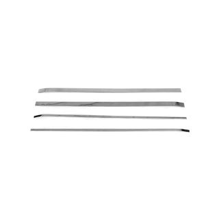 Stainless Steel Mouldings for Sliding Doors (4 pcs) photo 3
