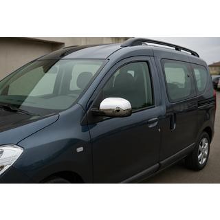Mirror Covers (2 pcs, ABS) Dacia Dokker 2013-2022 photo 1