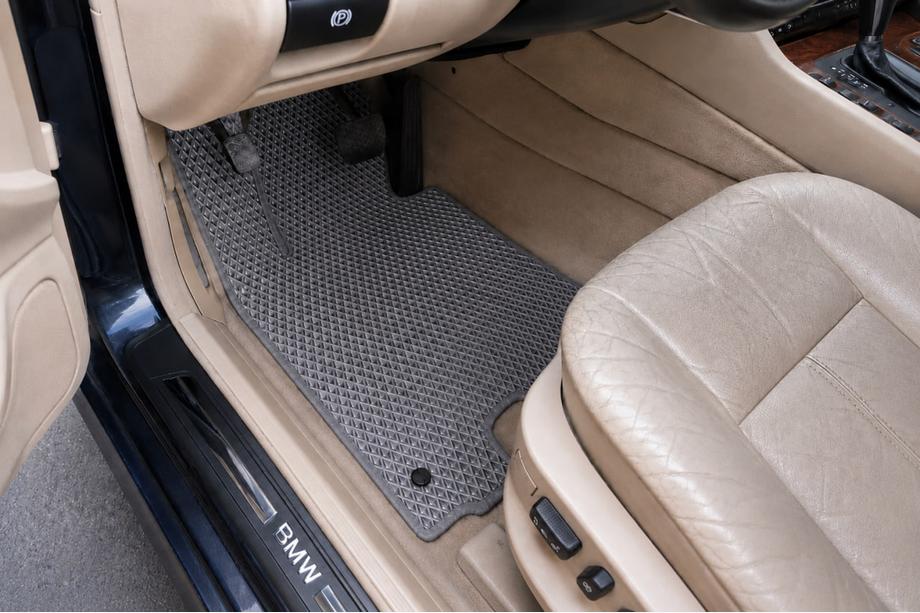 BMW 7 Series E38 1994-2001 EVA floor mats gray Image