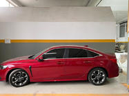 Honda Civic Sedan 2021- Lower window trims stainless steel (8 pcs) OmsaLine - Italian Stainless Steel photo 2