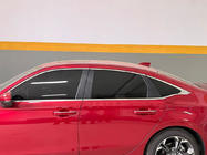 Honda Civic Sedan 2021- Lower window trims stainless steel (8 pcs) OmsaLine - Italian Stainless Steel photo 1