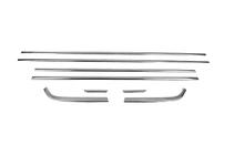 Hyundai Bayon 2021- Lower window trims stainless steel (8 pcs) photo 2