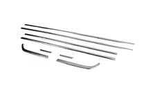 Hyundai Bayon 2021- Lower window trims stainless steel (8 pcs) photo 3