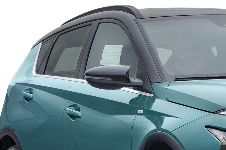 Hyundai Bayon 2021- Lower window trims stainless steel (8 pcs) Image
