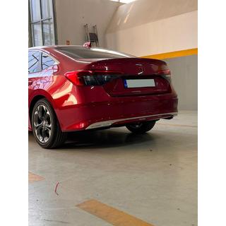 Rear Bumper Protector Stainless Steel (Sedan) photo 2