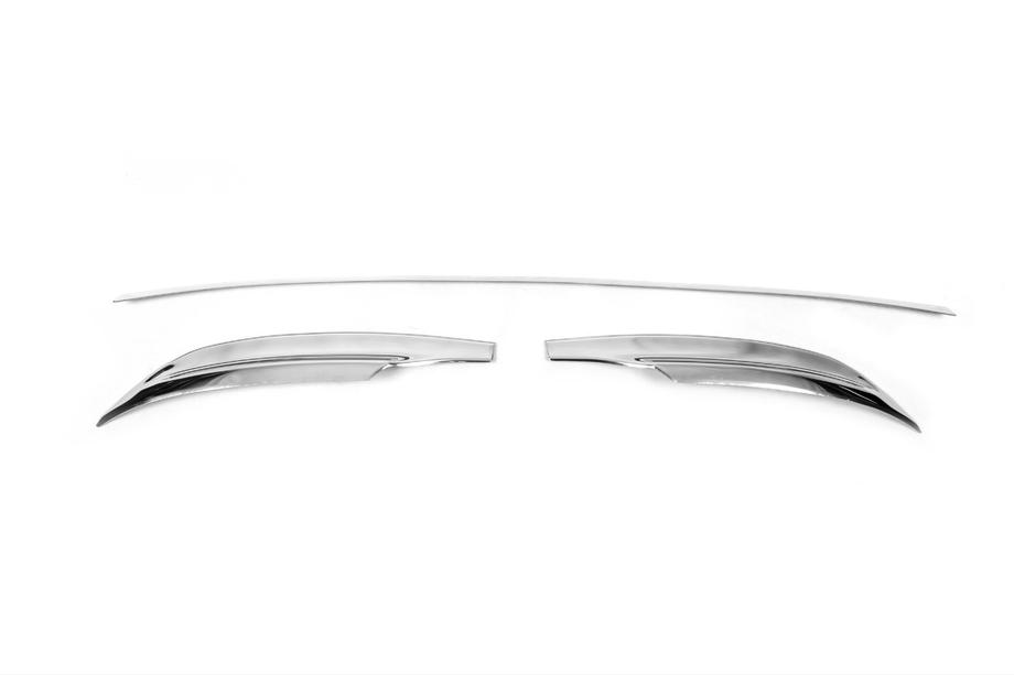 Honda Civic Sedan 2021- Rear Bumper Protector Stainless Steel (Sedan) Photo 8