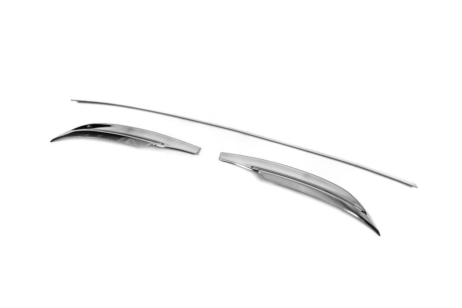 Honda Civic Sedan 2021- Rear Bumper Protector Stainless Steel (Sedan) Photo 9