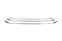 Renault Kangoo/Express 2021- Bumper Grille Trim Covers (3 pcs, Stainless Steel) photo 2
