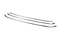 Renault Kangoo/Express 2021- Bumper Grille Trim Covers (3 pcs, Stainless Steel) photo 3