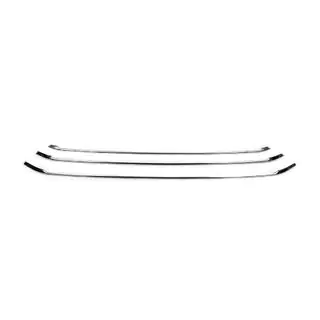 Bumper Grille Trim Covers (3 pcs, Stainless Steel) photo 2