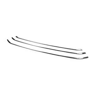 Bumper Grille Trim Covers (3 pcs, Stainless Steel) photo 3