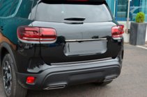 Citroen C5 Aircross 2017-2025 Chrome trim above license plate (stainless steel) photo 4